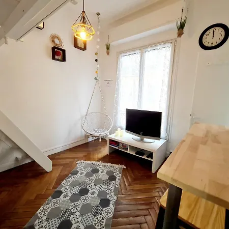F1 Mezzanine Centre Nice, 1 A 4 Personnes, Quartier Liberation Apartment *
